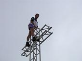 Da Carona al Pizzo del Becco (2507 m.) per via ferrata, con discesa dal Passo di Sardegnana, Lago Colombo e Laghi Gemelli il 25 agosto 2009 -  FOTOGALLERY